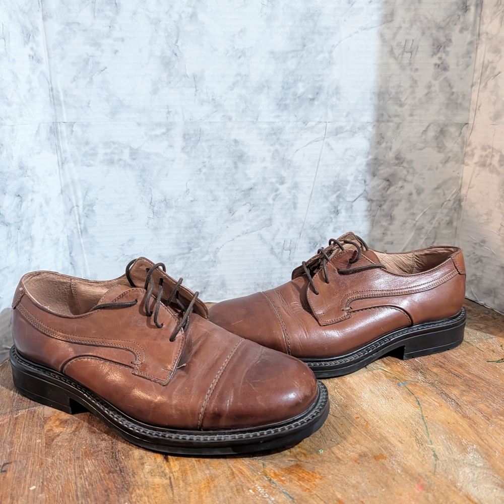 Bostonian Brown Leather‎ Men's Oxfords